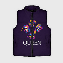 Женский жилет Queen: Fan Art, цвет: 3D-черный
