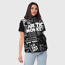 Женский жилет Arctic Monkeys: I'm in a Vest, цвет: 3D-светло-серый — фото 2