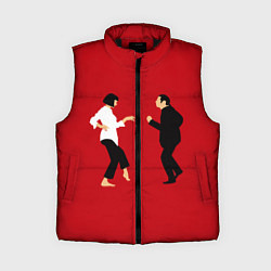 Женский жилет Криминальное чтиво, цвет: 3D-черный