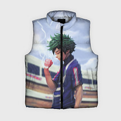 Женский жилет My Hero Academia сжимает кулак, цвет: 3D-светло-серый