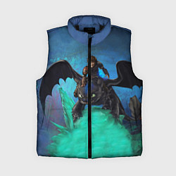 Женский жилет Как приручить дракона