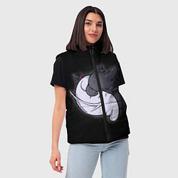 Женский жилет Night Fury: Yin Yang, цвет: 3D-черный — фото 2