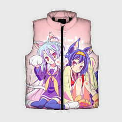 Женский жилет No Game No Life, цвет: 3D-черный