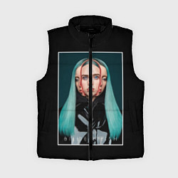 Женский жилет Billie Eilish: WHEN I WAS OLDER, цвет: 3D-черный