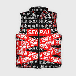 Женский жилет SENPAI, цвет: 3D-красный