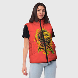 Женский жилет Rasta Art, цвет: 3D-черный — фото 2