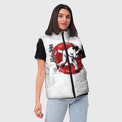 Женский жилет Judo: Japan, цвет: 3D-черный — фото 2