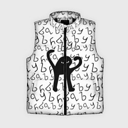 Женский жилет ЪУЪ СЪУКА, цвет: 3D-черный