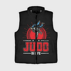 Женский жилет Judo is life