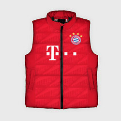 Женский жилет FC Bayern: Home 19-20, цвет: 3D-черный