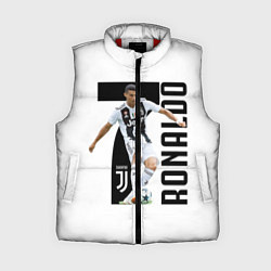 Женский жилет Ronaldo the best, цвет: 3D-красный