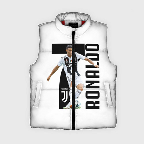 Женский жилет Ronaldo the best / 3D-Красный – фото 1