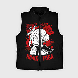 Женский жилет My Hero Academia Himiko Toga, цвет: 3D-черный
