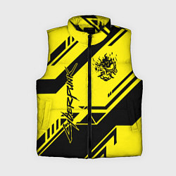 Женский жилет Cyberpunk 2077: Yellow Samurai