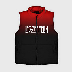 Женский жилет Led Zeppelin, цвет: 3D-красный