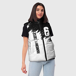 Женский жилет RAINBOW SIX SIEGE, цвет: 3D-черный — фото 2