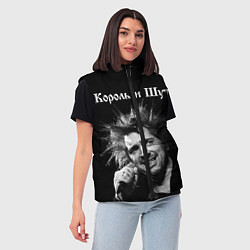 Женский жилет Король и Шут, цвет: 3D-красный — фото 2