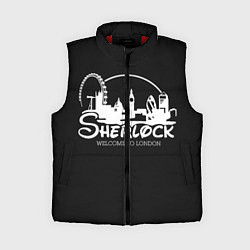 Женский жилет Sherlock, цвет: 3D-красный