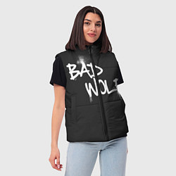 Женский жилет Bad Wolf, цвет: 3D-светло-серый — фото 2