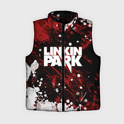 Женский жилет Linkin Park, цвет: 3D-черный