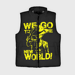 Женский жилет One Piece We Go World