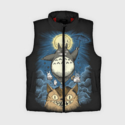 Женский жилет My Neighbor Totoro, цвет: 3D-красный