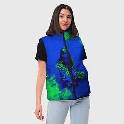 Женский жилет Billie Eilish, цвет: 3D-красный — фото 2