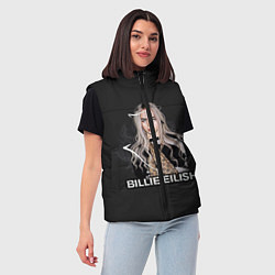 Женский жилет BILLIE EILISH, цвет: 3D-светло-серый — фото 2