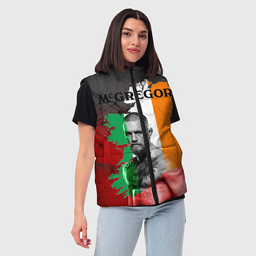 Женский жилет Конор / 3D-Светло-серый – фото 3