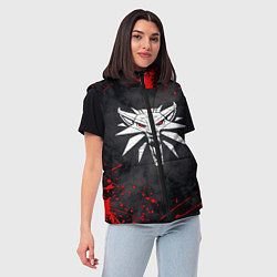 Женский жилет ВЕДЬМАК, цвет: 3D-черный — фото 2