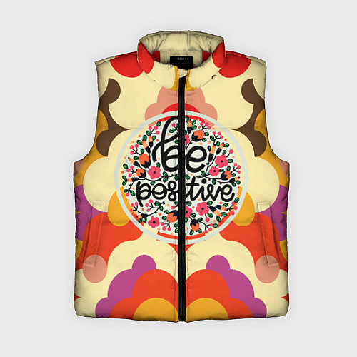 Женский жилет На позитиве / 3D-Красный – фото 1