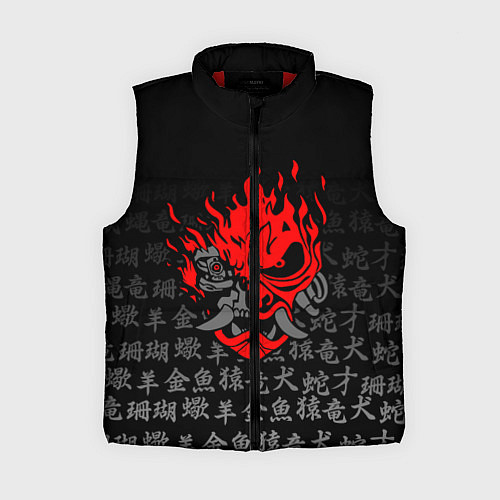 Женский жилет CYBERPUNK 2077 KEANU REEVES / 3D-Красный – фото 1