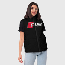 Женский жилет AUDI RS, цвет: 3D-черный — фото 2