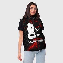 Женский жилет MONOKUMA, цвет: 3D-черный — фото 2