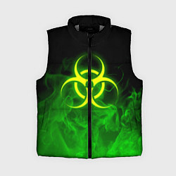 Женский жилет BIOHAZARD, цвет: 3D-светло-серый