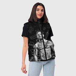 Женский жилет CONOR McGREGOR, цвет: 3D-светло-серый — фото 2