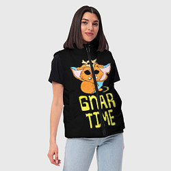 Женский жилет Гнар, цвет: 3D-черный — фото 2