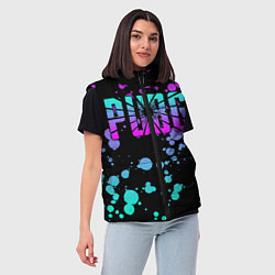 Женский жилет PUBG, цвет: 3D-светло-серый — фото 2