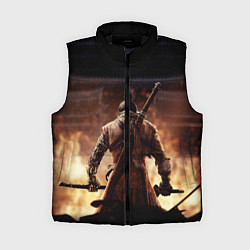 Женский жилет Sekiro shadows die twice, цвет: 3D-черный