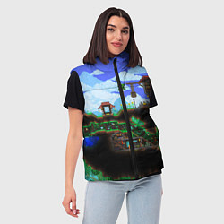 Женский жилет TERRARIA EXCLUSIVE, цвет: 3D-светло-серый — фото 2