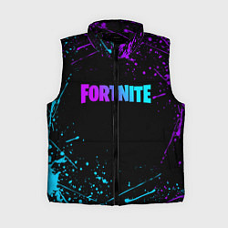 Женский жилет FORTNITE, цвет: 3D-черный