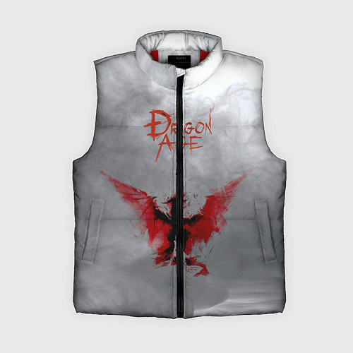 Женский жилет Dragon Age / 3D-Красный – фото 1