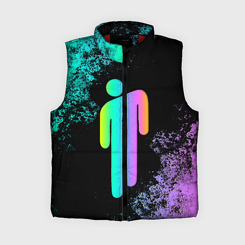 Женский жилет BILLIE EILISH / 3D-Красный – фото 1