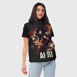 Женский жилет Ahri, цвет: 3D-светло-серый — фото 2