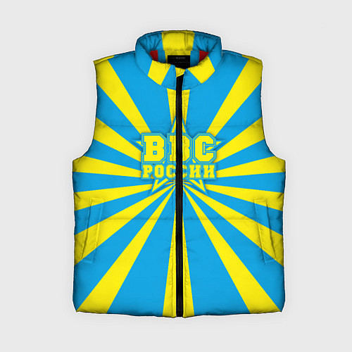 Женский жилет ВВС России / 3D-Красный – фото 1