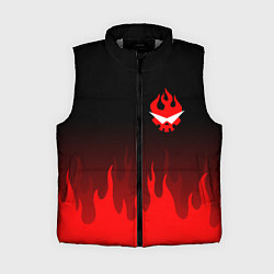 Женский жилет GURREN LAGANN, цвет: 3D-светло-серый