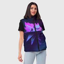 Женский жилет The Witcher, цвет: 3D-светло-серый — фото 2