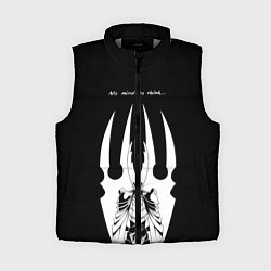 Женский жилет Hollow Knight, цвет: 3D-светло-серый