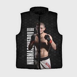 Женский жилет Хабиб Нурмагомедов, цвет: 3D-черный