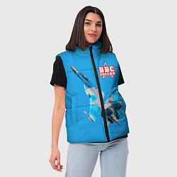 Женский жилет ВВС России, цвет: 3D-красный — фото 2